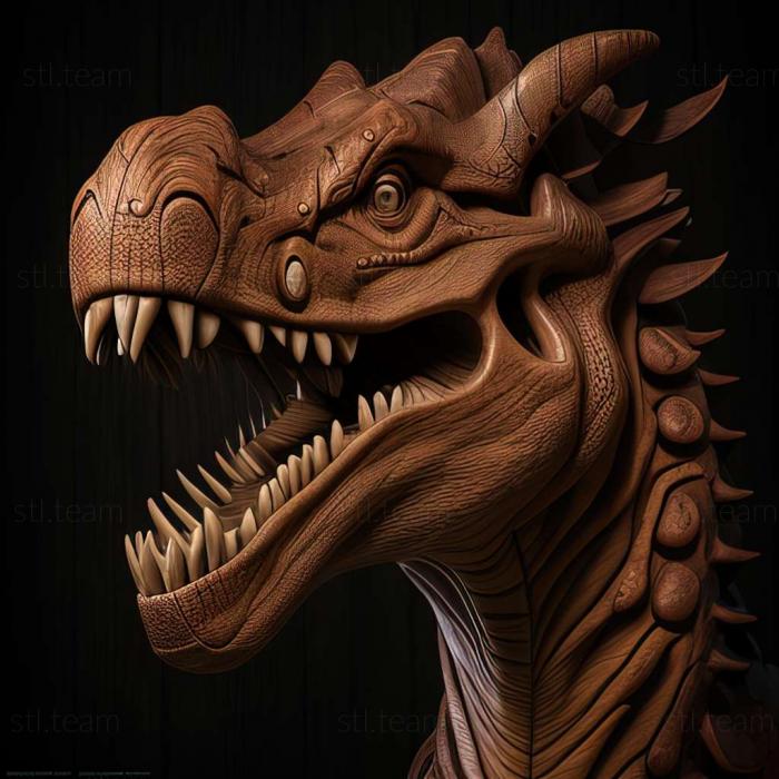 3D модель Шрингазавр (STL)